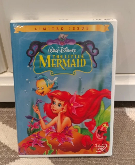 The Little Mermaid DVD - Disney - Original Limited Disk - Sealed NEW