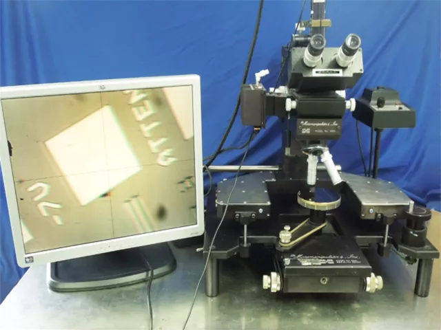 Micromanipulator 6000 Probe Station With 2 Manipulators (1 Yr Parts Warranty) Micromanipulator 6000 Probe Station With 2 Manipulators (1 Yr Parts Warranty)