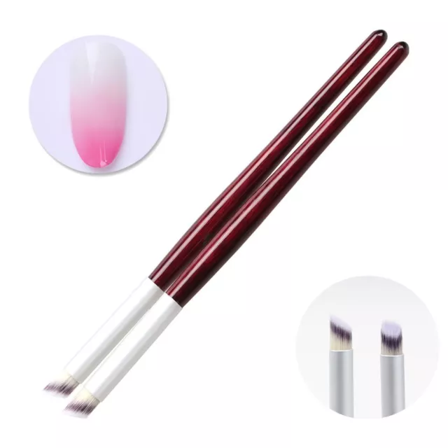 à ongles dégradée Stylo de dessin de teinture Gel UV Vernis Pinceaux Ombre