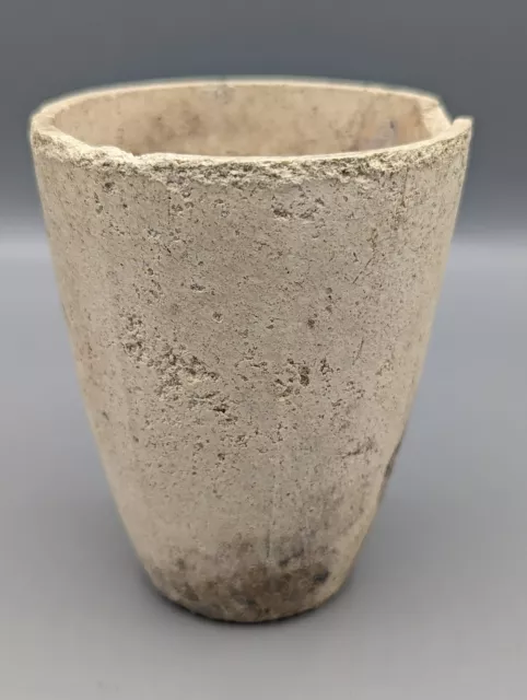 Antique Crucible Gold Miners Mining Assay Cup 1800's -1900's