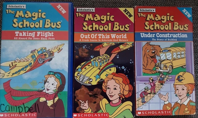 THE MAGIC SCHOOL Bus VHS Lot - 3 Tapes! Scholastic EUR 10,27 - PicClick FR