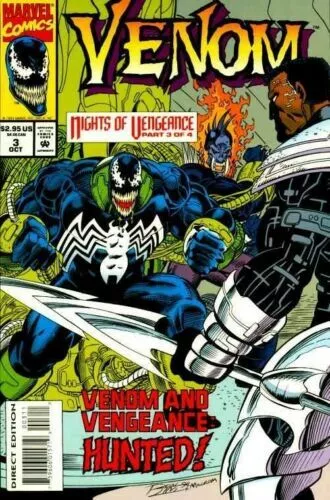 Venom Nights of Vengeance #3 of 4 Marvel Comics October Oct 1994 (NM)