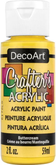 Crafter's Acrylic All-Purpose Paint 2oz Buttercream