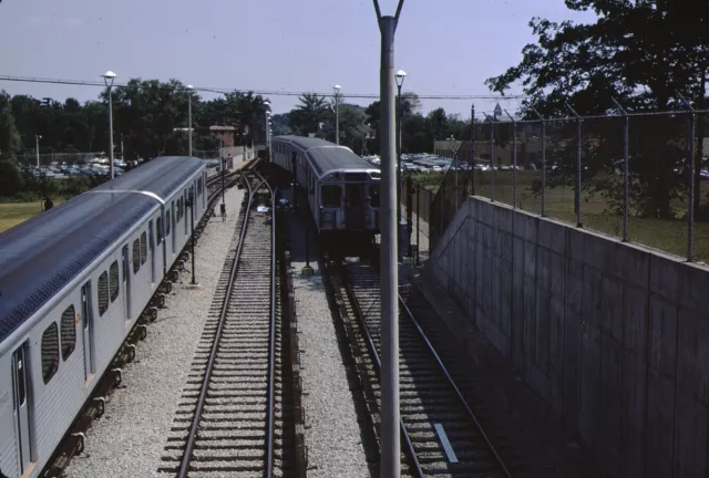 TTC Toronto Transit Commission Subway Car Kodachrome original Kodak slide