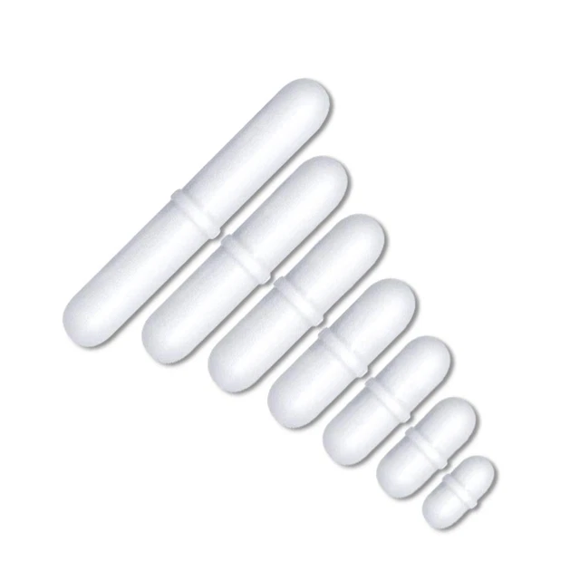 Magnetic Stirrer Mixer Stir Bar Set 5/7 Pcs Lab Type-B Mixed Size PTFE