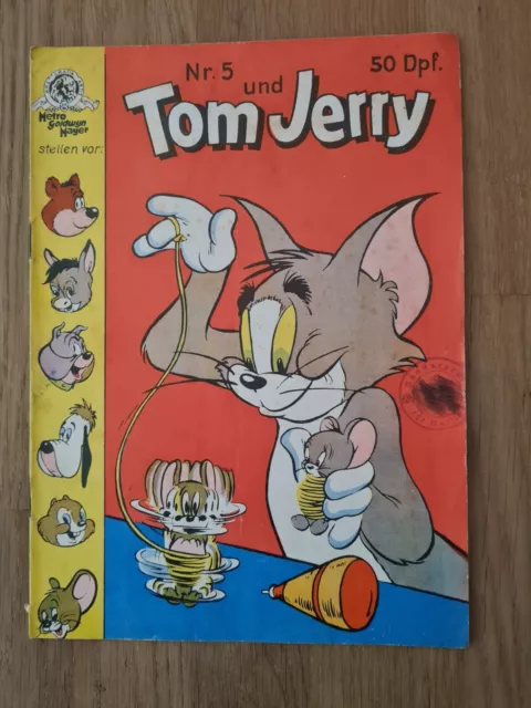 Tom und Jerry Comic Heft Nr.5 (Semrau Verlag 50er Jahre)