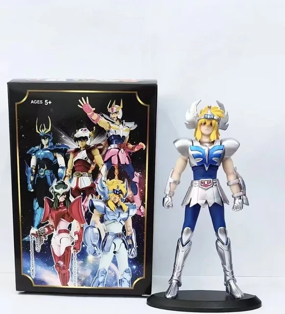 Lot De 5 Figurines Saint Seiya - Les Chevaliers Du Zodiaque - 10 Cm, Plastique