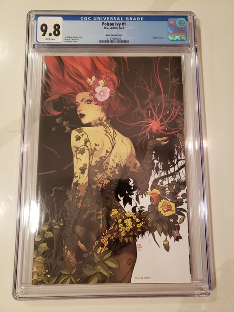 Poison Ivy 1 Mora variant CGC 9.8, DC Comics 2022
