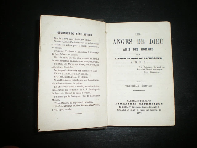 Les anges de Dieu, amis des Hommes
