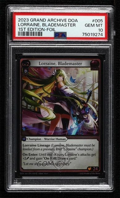 2023 GRAND ARCHIVE - Dawn of Ashes 1st Edition Foil Poised