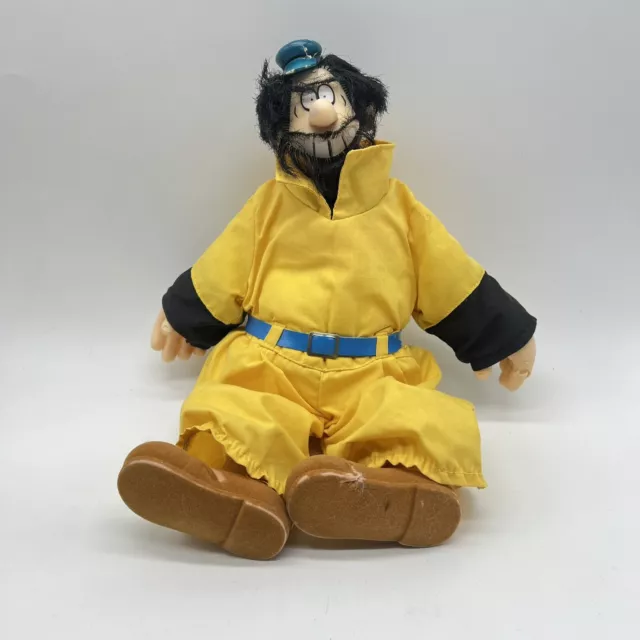 Presents Popeye Brutus Bluto 1985 12" Doll Figure Damaged Plush Stuffed Toy