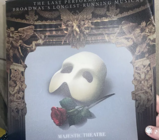 LAST! Phantom Of The Opera Closing Night Only Souvenir Program broadway musical