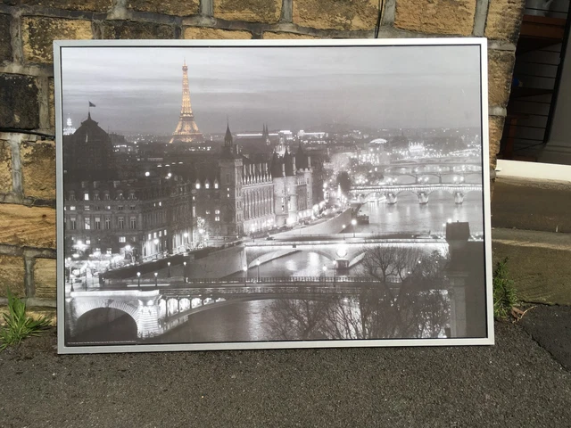 IKEA VILSHULT PARIS Picture/Canvas With Frame £24.99 - PicClick UK