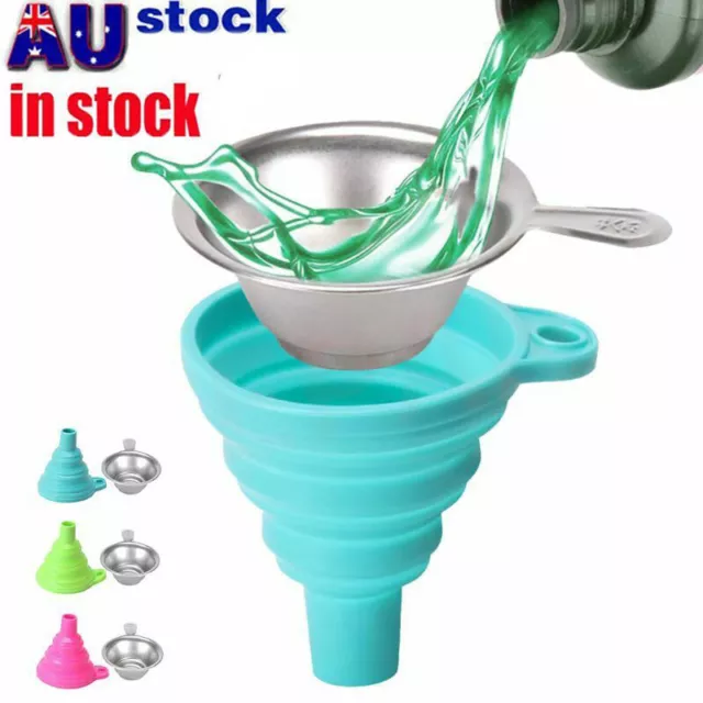 Metal UV Resin Filter Cup+Silicon Funnel for ANYCUBIC Photon SLA 3D Printer Tool