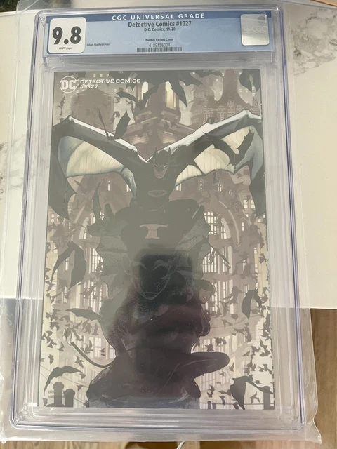 Detective Comics #1027 CGC 9.8 DC Comics 2020 Batman Adam Hughes Variant