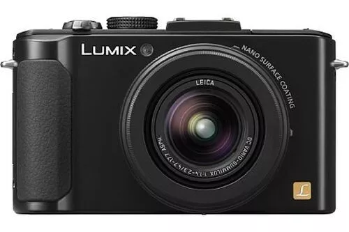 Panasonic LUMIX DMC-LX7 10,1MP schwarz Digitalkamera - Lichtstärke 1,4 - OVP