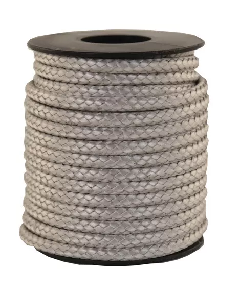 DYNEEMA Flechtleine / Seil / Flechtschnur Ø 4.4mm / 10 Meter  grau / 1.550 daN
