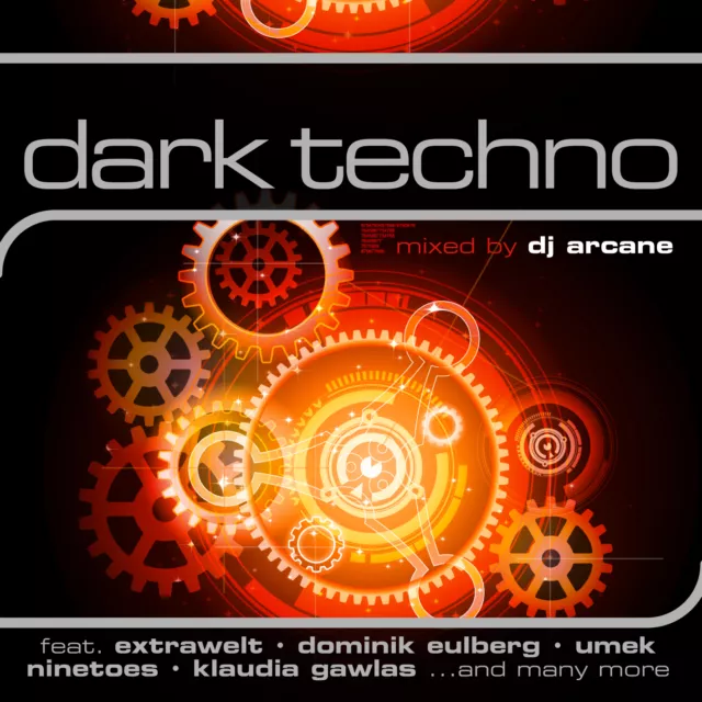 CD Dark Techno By Artistes Divers Mixte By Dj Arcane 2CDs