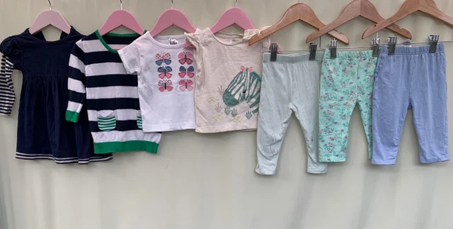 Girls bundle of clothes age 6-9 months George baby jojo maman Bebe