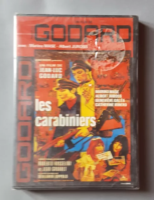 DVD LES CARABINIERS - Marino MASE / Albert JUROSS - Jean Luc GODARD - NEUF