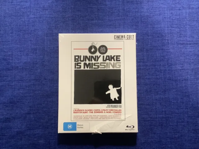 Bunny Lake Is Missing | Cinema Cult (Blu-ray, 1965) Brand New Sealed Region B