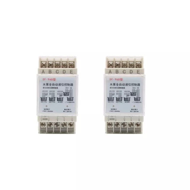 2X Controlador Automático de  de Agua DF-96D Bomba  Interrupto4284