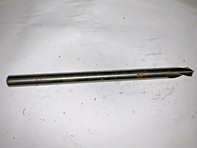 Ptd Drill Bit, 1/2" X 90°, 2 Flute, 1-1/2" Flute, 6-3/4" Shank, 8-1/4" Oal