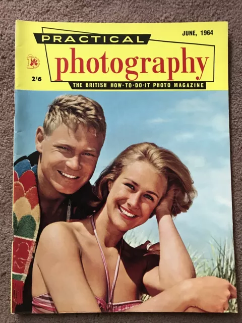 Practical Photography Magazine-June 1964-VGC