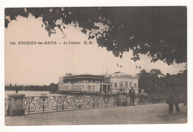 Cpa 95 - Enghien-Les-Bains : Le Casino (Val-D'oise) - Écrite