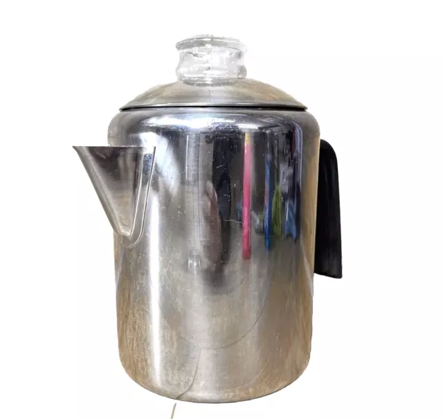 Farberware L7680 Stovetop Coffee Percolator 4-8 Cup Complete