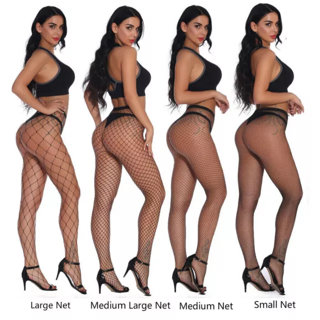 Women Fishnet Stockings Pantyhose Mesh Fishnets Tights Anti Hook Nylon Panty