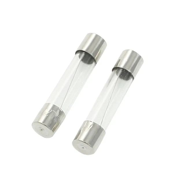 2 pcs 5 x 20 mm fusible à fusion rapide fusibles en verre support 10 A 250 VAC