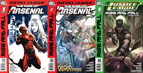 Justice League Rise of Arsenal #1-2 & Rise And Fall Special (2010) DC - 3 Comics