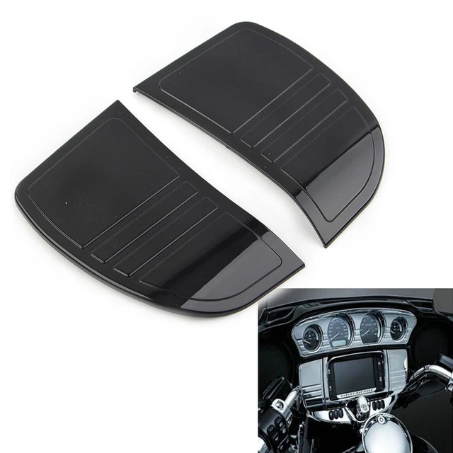 1 Set Tri Line Stereo Trim Cover For Harley Touring 14-22 Street Electra Glide