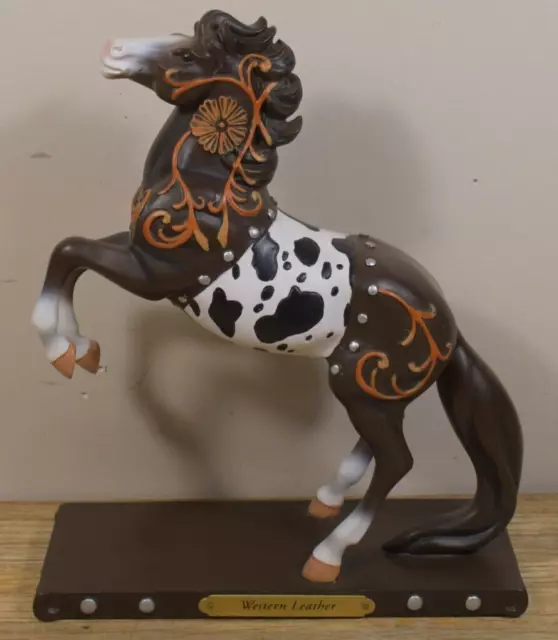 RARE Retired The Trail of Painted Ponies WESTERN LEATHER