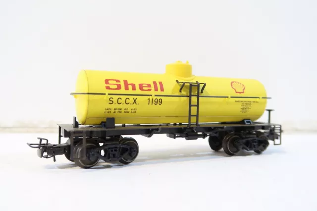 Märklin H0 aus Set 4861 USA Kesselwagen "Shell" der Alaska-Railroad TOP