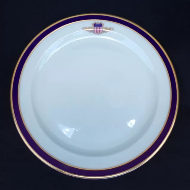 Union Pacific Railroad Shield 6 1/8 Inch Plate 1990 Sterling