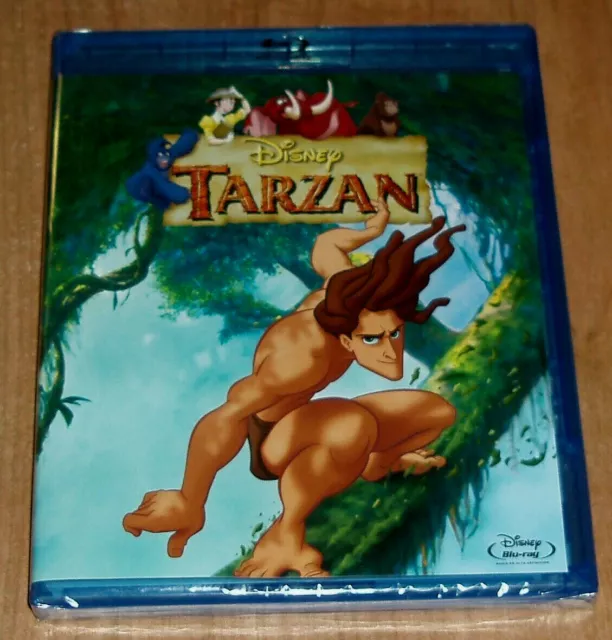 Tarzan Clasico Disney Nº 37 Blu-Ray Nuevo Precintado Animacion (Sin Abrir) R2