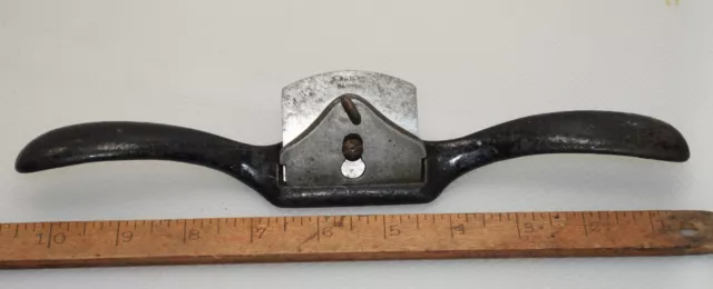 Vintage L. Bailey No. 51 Flat Bottom Spokeshave (INV L554)