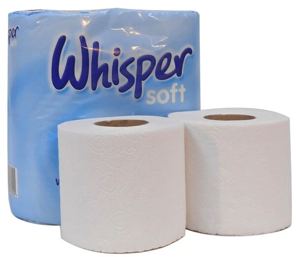 40 rotoli WC morbidi di lusso 2 strati WSOFT2 sussurro prodotto originale di alta qualità nuovo