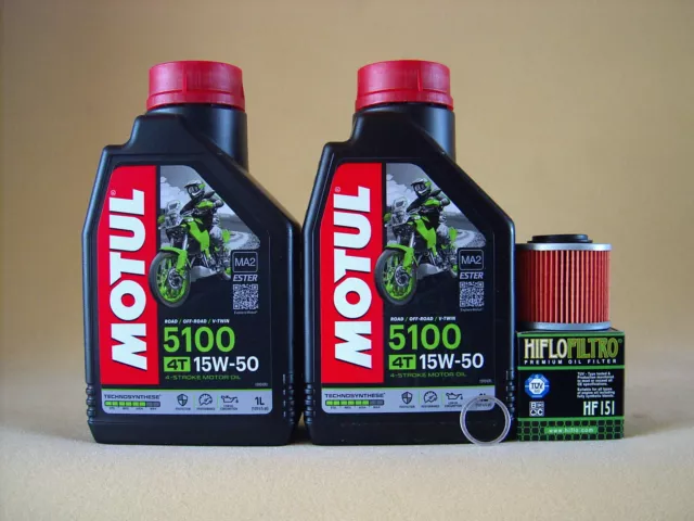 Motul 5100 15W50 Öl + Ölfilter MZ MuZ 125 SM SX RT alle Baujahre