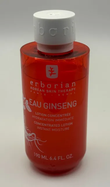 New SEALED erborian Eau Ginseng Lotion Firming lotion toner 6.4 fl oz. S. Korea