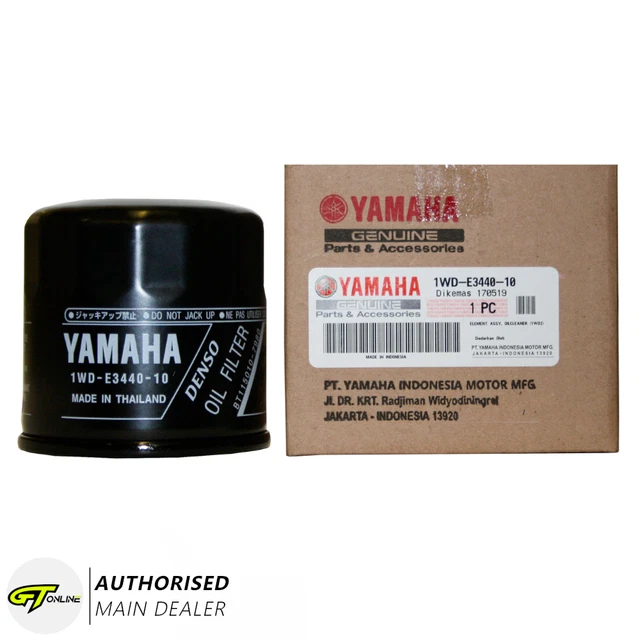 YAMAHA OIL FILTER YZF R3 MT03 Tracer 700 XSR 700 OEM 1WDE34401000 Genuine £12.50 PicClick UK
