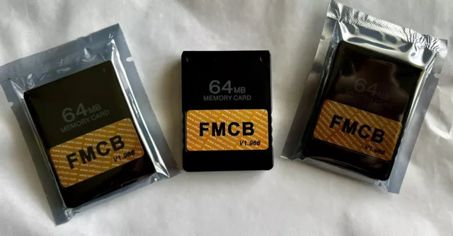 Bitfunx Free Mcboot Fmcb 1.966 64Mb Memory Card Latest Version For Ps2 Uk Stock