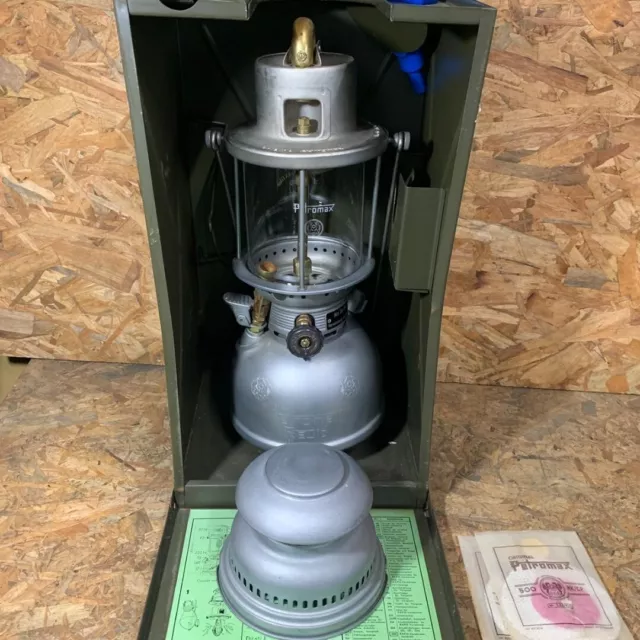 【NEW】 PETROMAX 829B 500HK Kerosene lantern Military Lamp in original Metal case