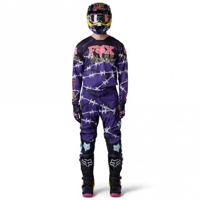 Fox (MX23) Pacchetto Maglia/Pantaloni - 180 - FILO DA BARBA - Viola