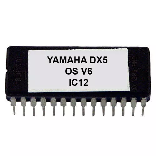 YAMAHA DX-5 - Version 6 Firmware OS Update Upgrade Eprom pour DX5