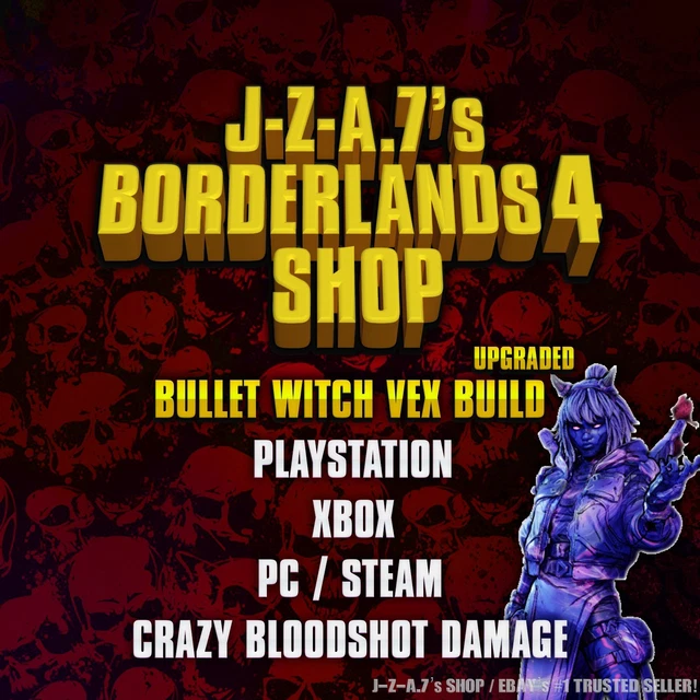 Borderlands 4 (2025) – OP⭐Watt Witch Vex Build – All 11 Items – PC, Xbox, PS5 – Brand New