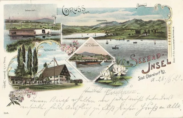 1899,Oberdorf,Immenstadt,Seebad-Insel,Martinszell,Waltenhofen,Oberallgäu,Kempten