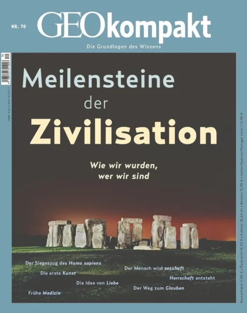 GEO kompakt Nr. 70 - Meilensteine der Zivilisation